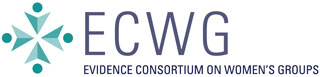 Image of logo for Evidence Consortium on Women's Groups