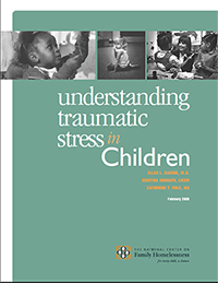 Report cover: Understanding Traumatic Stress in Children